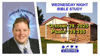 Wednesday Night Bible Study Oct 29, 2025