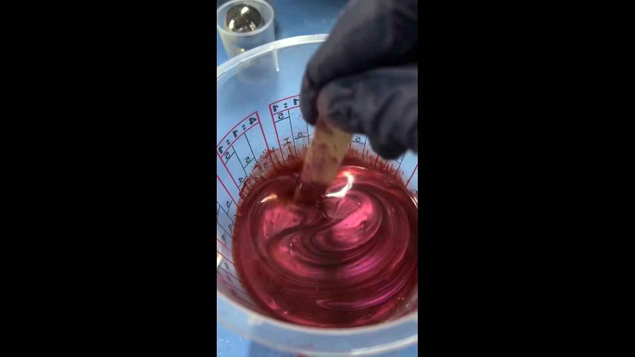 Unexpected Face in Resin!
