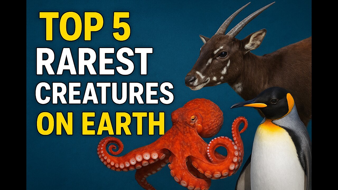 Top 5 Rarest Creatures on Earth