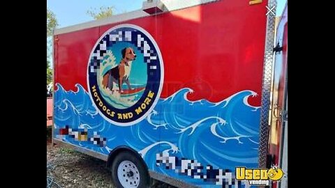 Well Equipped 2022 8' x 12' Kitchen Food Concession Trailer for Sale in South Carolina!