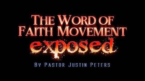 "The Word of Faith Movement Exposed: Uncovering the Deception Behind the Prosperity Gospel"