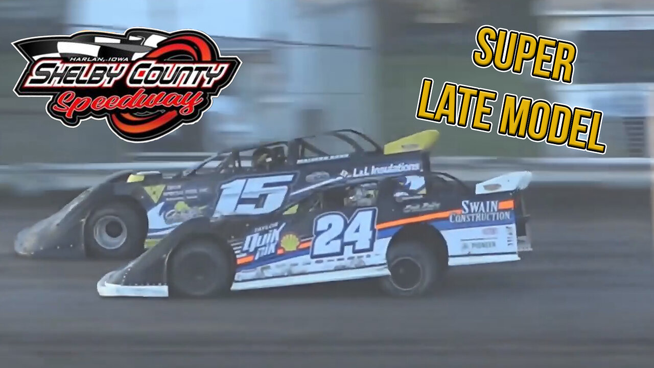 Super Late Model | Shelby County Speedway | 7-13-2019