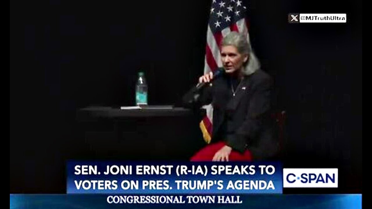 Based Sen Joni Ernst😎 We’re removing 1.4 illegal aliens from receiving Medicaid benefits. They’re not eligible!