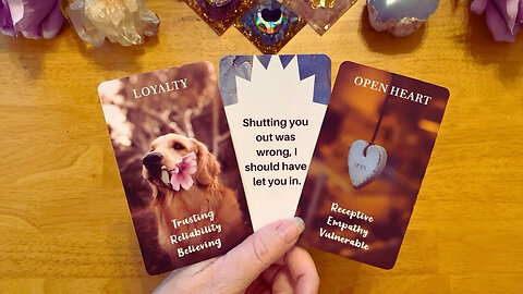 I'M READY TO OPEN MY HEART TO YOU & I NEED TO TELL YOU HOW I FEEL 💘 (COLLECTIVE LOVE TAROT READING)