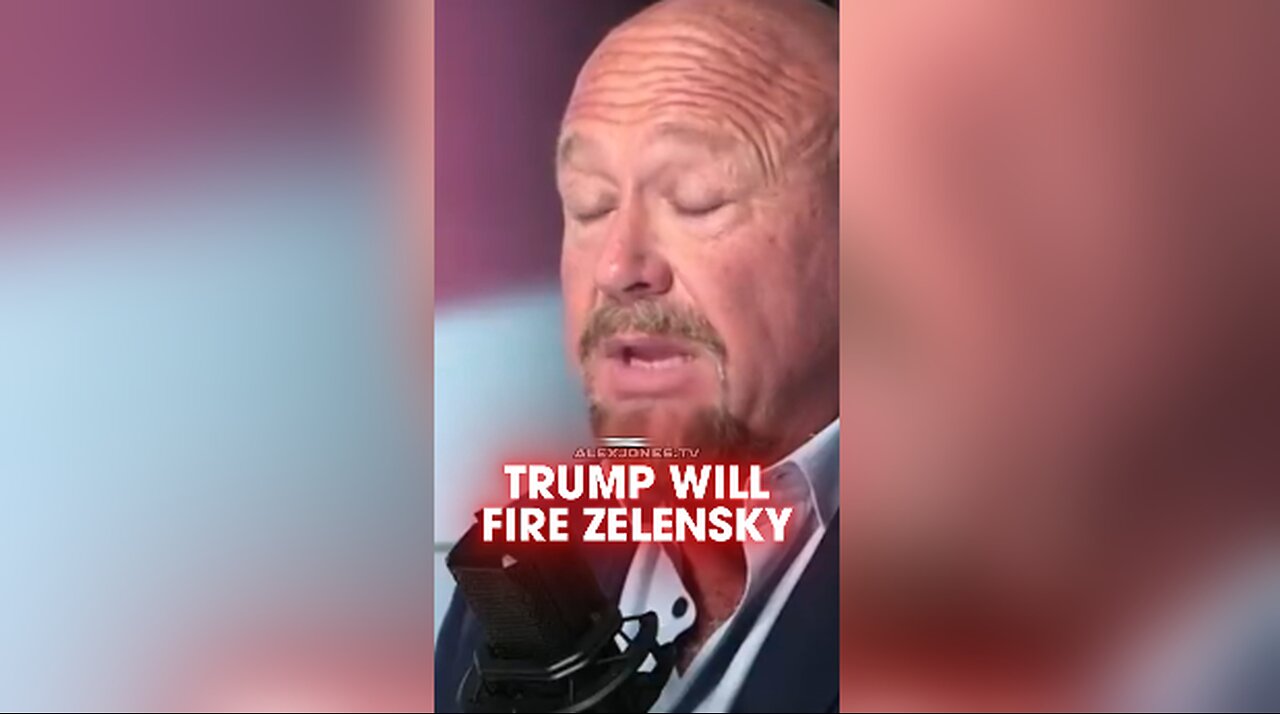 Alex Jones: Trump is About To Fire Zelensky - 8/15/25