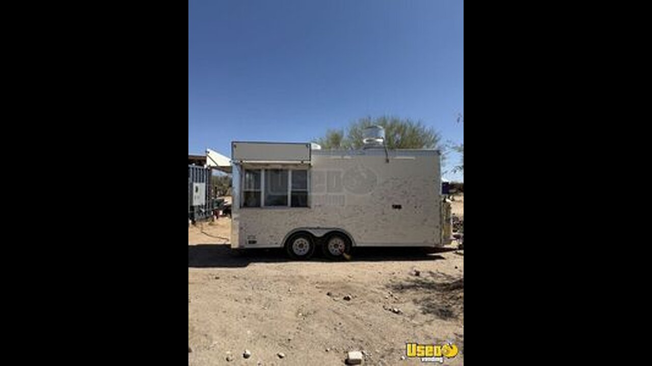 Fully Equipped 2010 8' x 18' Wells Cargo Kitchen Food Concession Trailer with Pro-Fire