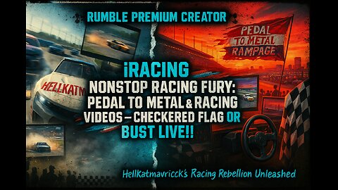 🏎 🏁🌟 – "iRACING NONSTOP RACING FURY: PEDAL TO METAL & RACING VIDEOS –🏁 FLAG OR BUST LIVE!!