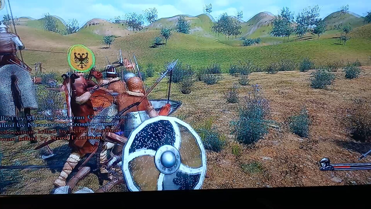 battling an army 4x our size in mount and blade warband