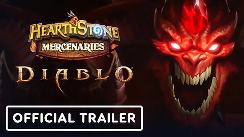 Hearthstone - Mercenaries - Official Diablo Reveal Trailer
