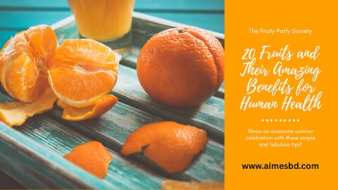 20 Fruits and Their Amazing Benefits for Human Health