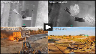 West Donetsk: Russian shock/FPV drones knock out Ukrainian M777 howitzer