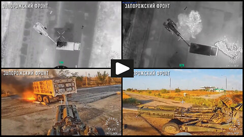 West Donetsk: Russian shock/FPV drones knock out Ukrainian M777 howitzer