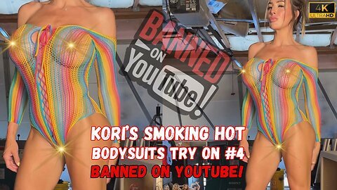 Kori's Smoking Hot Mesh Bodysuit Try On Haul | SNEAK PEEK #1 4K HD