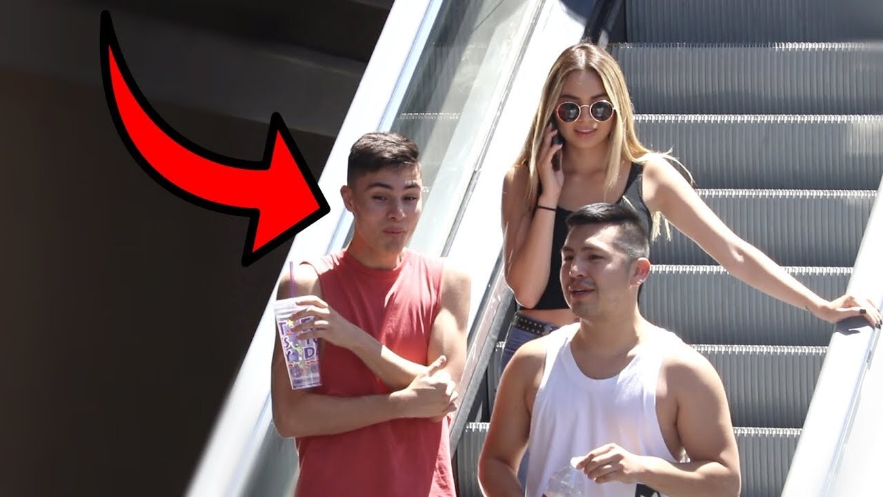 😂📞 AWKWARD PHONE CALLS ON THE ESCALATOR 8!! | Public Prank Reactions 🤯😳