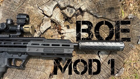 BOE Mod 1 5.56 Ti: First Shots/First Look