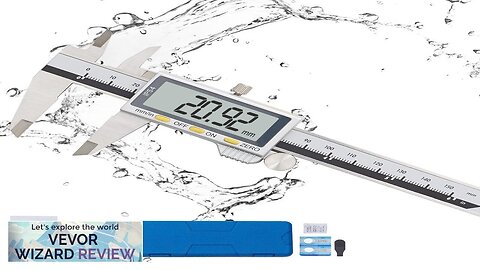 VEVOR Digital Caliper Calipers Measuring Tool 0-6" Electronic Micrometer Caliper Review