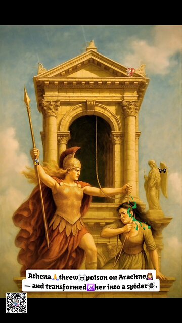 Quest⚔️ | #finale | Where🌠Do🌎Spiders🕷️Come☯️From ⁉️#arachnophobia #Arachne #Athena #moral #mortal