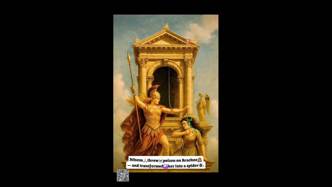 Quest⚔️ | #finale | Where🌠Do🌎Spiders🕷️Come☯️From ⁉️#arachnophobia #Arachne #Athena #moral #mortal