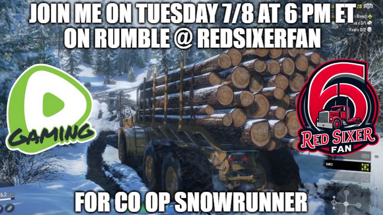 SnowRunner co op with PiperMaster