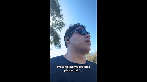 React to this as a video call.