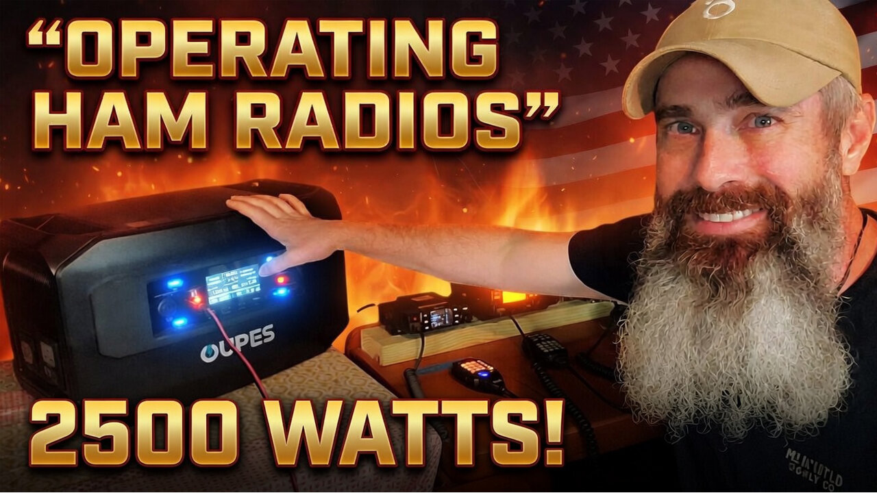 Ham Radios With Backup Power - Oupes Mega 2 Pro