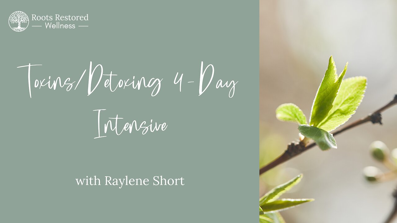 Toxins/Detoxing 4-Day Intensive Session