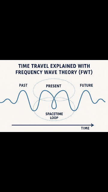 Time Travel Is Real Through Frequency Wave Theory