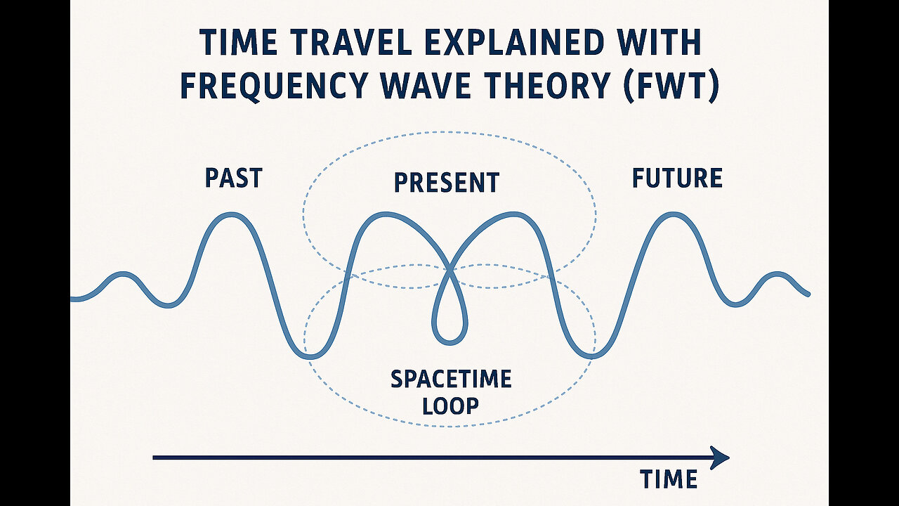Time Travel Is Real Through Frequency Wave Theory