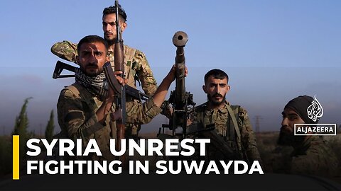 Fighting continues in Syrian city of Suwayda despite ceasefire announcement