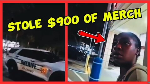 Best Public Freakouts! Caught in the Act: Woman Arrested for Shoplifting