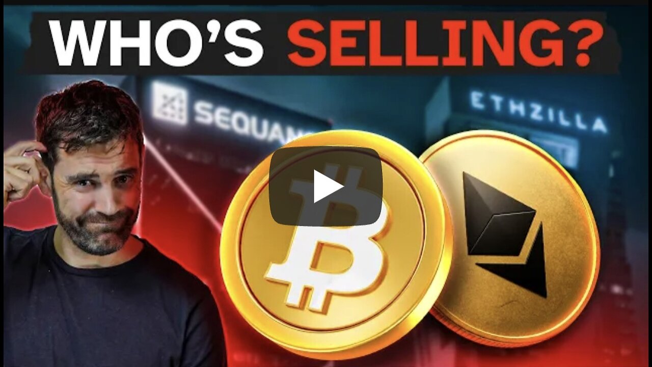 WATCH OUT!! Institutions Are SELLING Crypto!!