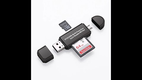 3-in-1 USB & Type-C Card Reader - Expand The Capabilities of Your Devices