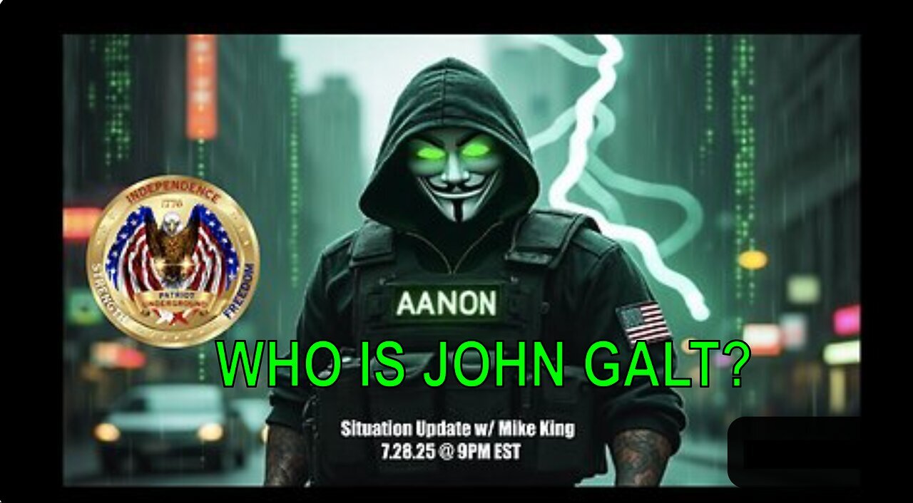 PATRIOT UNDERGROUND W/ MIKE KING- THE EPSTEIN SAGA DECODE. HUMILIATION OF POWELL WHO IS John Galt?