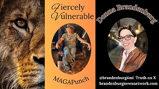 Tonight on Fiercely Vulnerable Donna Brandenburg