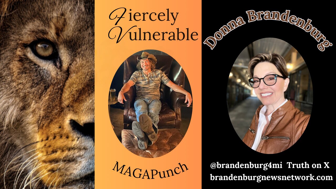 Tonight on Fiercely Vulnerable Donna Brandenburg