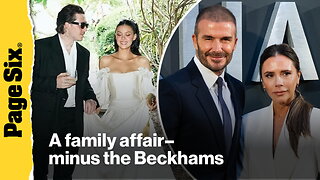 Nicola Peltz poses with her entire family at Brooklyn Beckham vow renewal as his family snubs couple