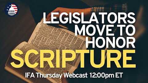 Legislators Move to Honor Scripture