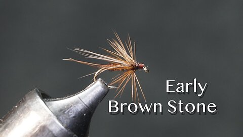 Early Brown Stone: a Ray Bergman fly pattern