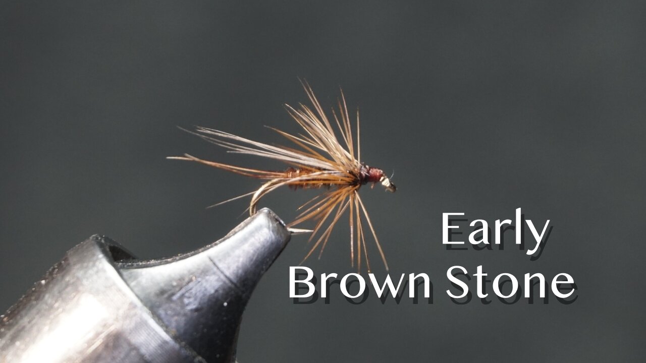 Early Brown Stone: a Ray Bergman fly pattern