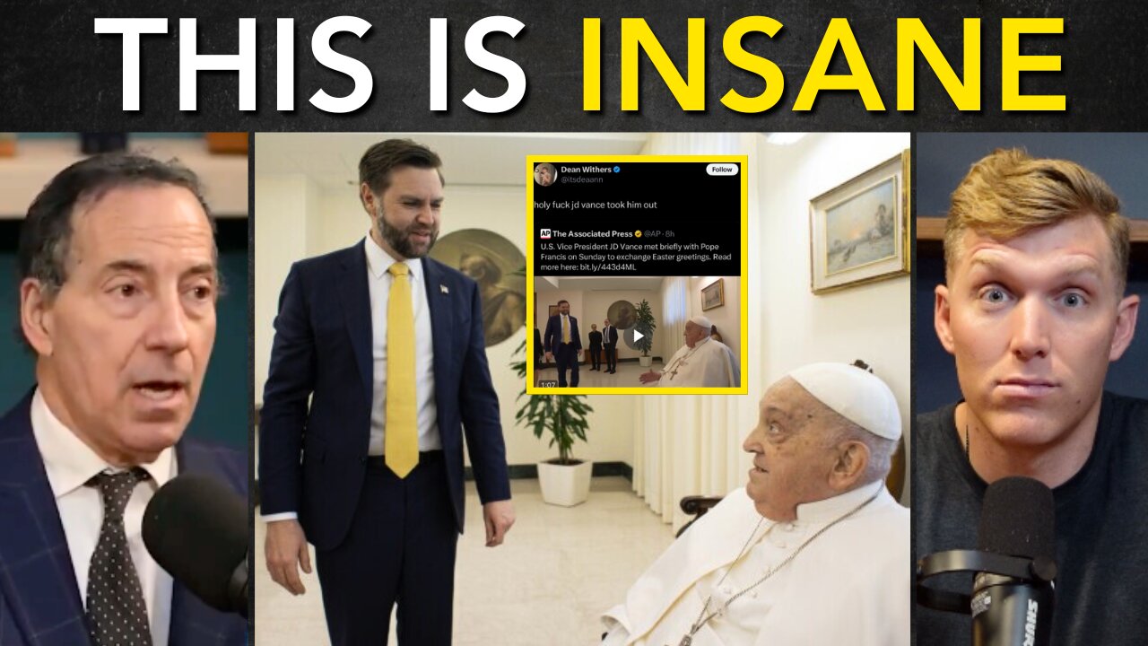 Psychotic Left BLAMES JD Vance For Death of Pope Francis
