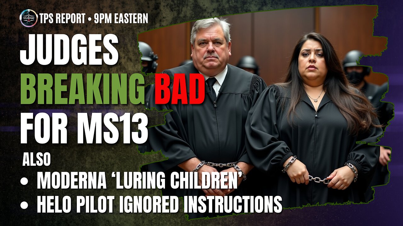 🎯 Crooked Judges, Crashing Choppers & Covid Teddy Bears 🧸🚁⚖️ • 9pm ET