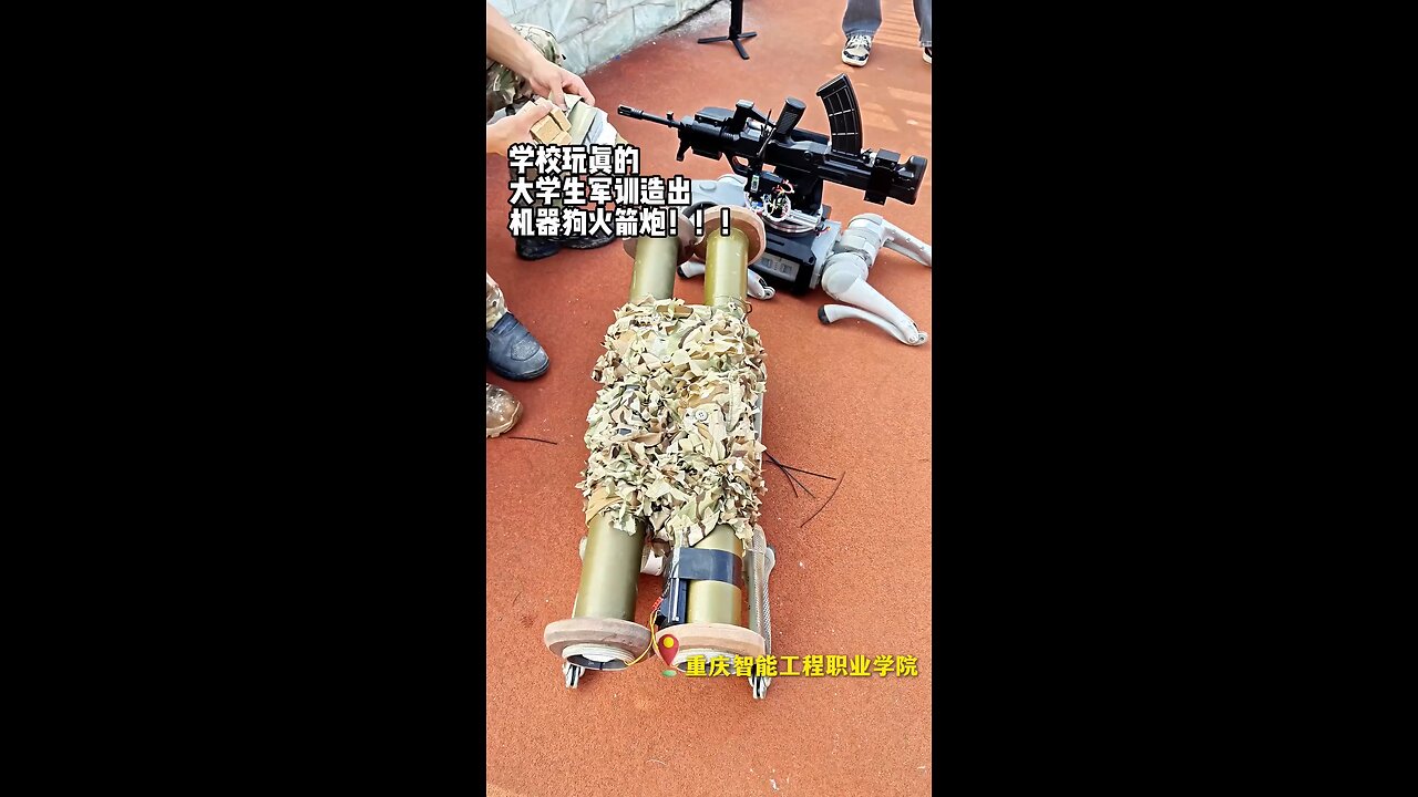 The Chinese have taught robotic dogs to use rocket launchers.