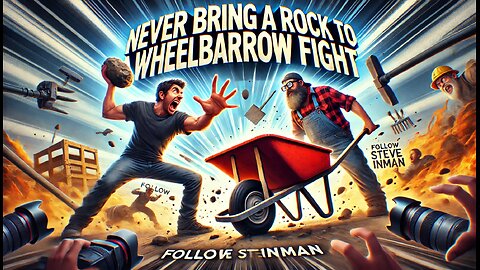 “Never Bring a Rock to a Wheelbarrow Fight!