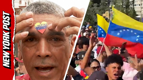 Venezuelans around the world celebrate Maduro's capture