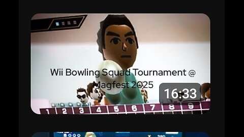 Wii #bowling squad Tournament @magfest 2025 DMV