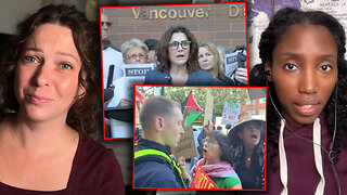 Anti-Israel protesters crash BC MLA's press conference