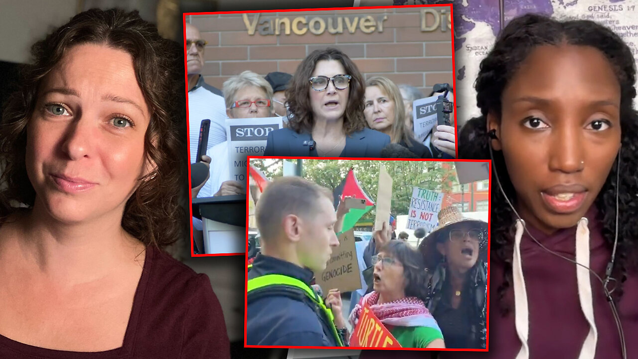 Anti-Israel protesters crash BC MLA's press conference