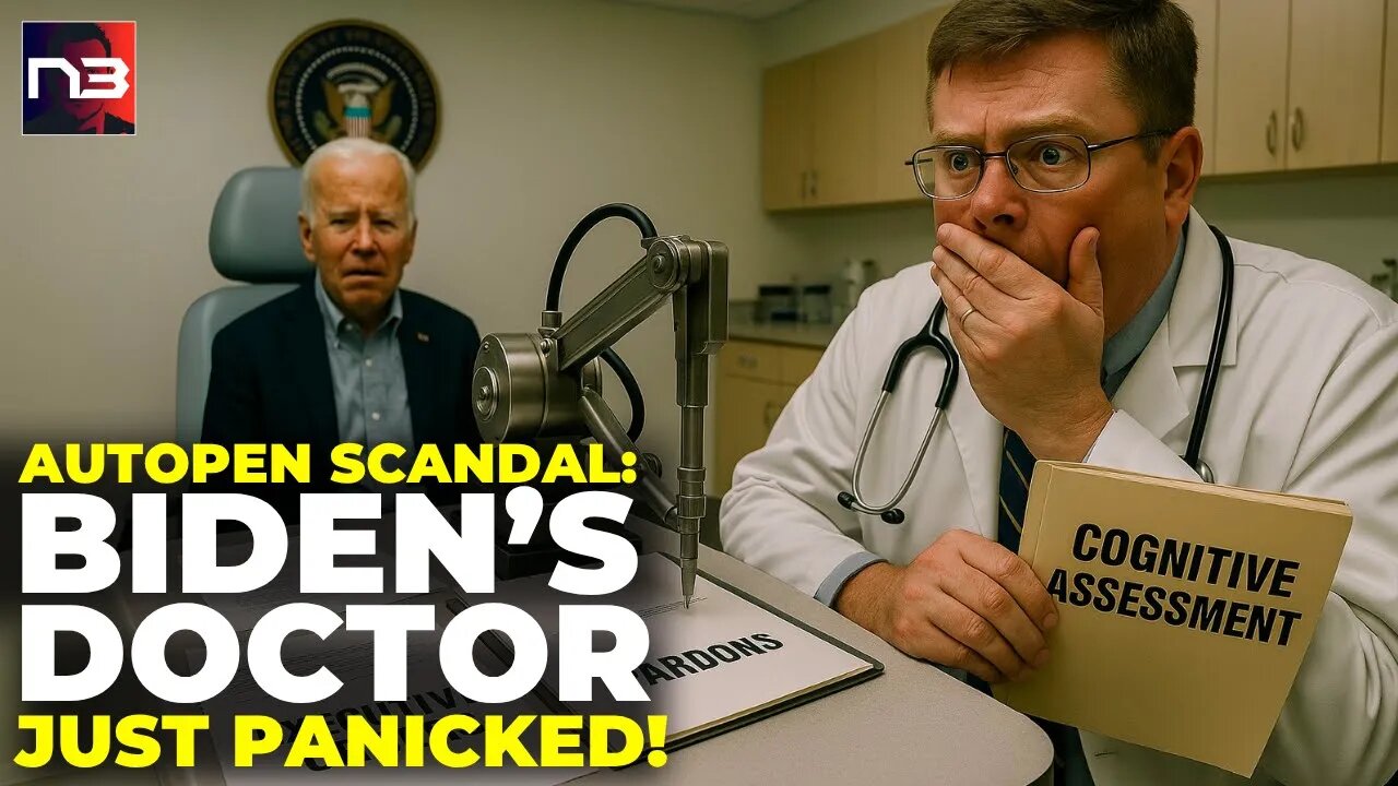 MUST SEE! Biden's Doctor JUST PANICKED When Asked About Autopen – His Fear Reveals EVERYTHING!