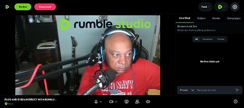 Rumble Studio Direct streaming