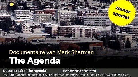 Documentaire 'The Agenda'. Aangeboden door VUURTORENTV.